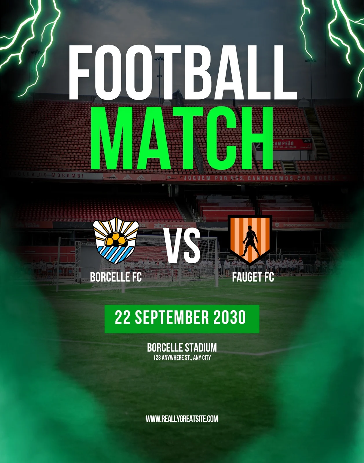 Football Match (BORCELLE FC VS FAUGET FC)